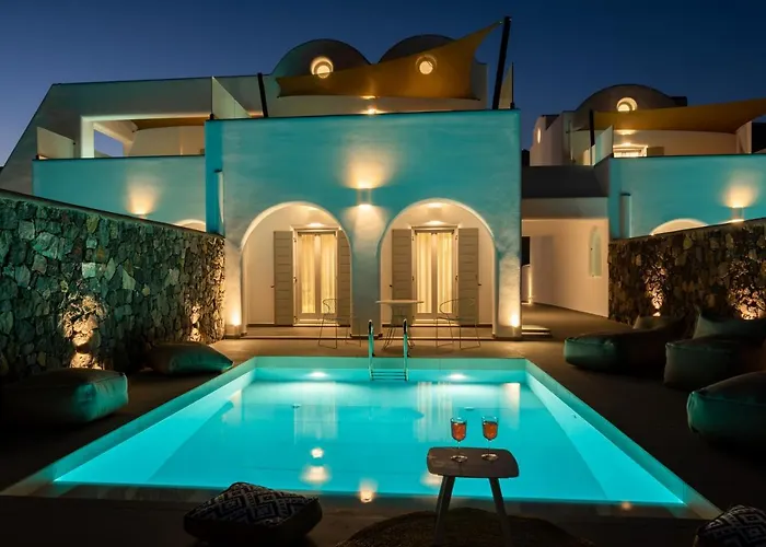Modern Dome Homes Of Santorini 别墅 佩里萨