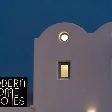 Villa Modern Dome Homes Of Santorini Perissa (Santorini)