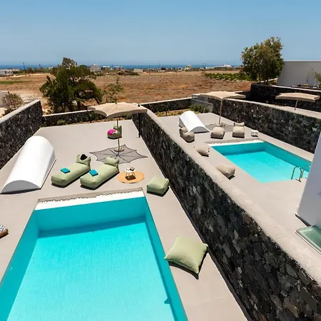 Modern Dome Homes Of Santorini Villa Perissa (Santorini)
