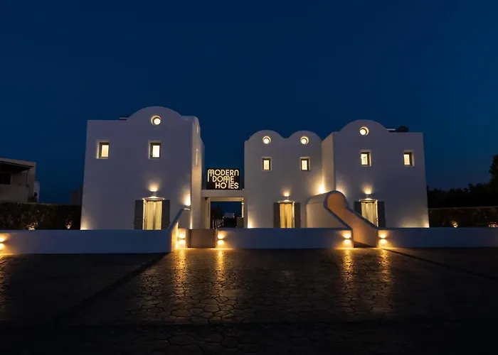 Modern Dome Homes Of Santorini Villa Perissa (Santorini)