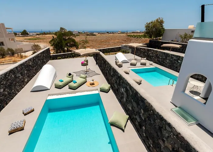 Modern Dome Homes Of Santorini Villa Perissa (Santorini)