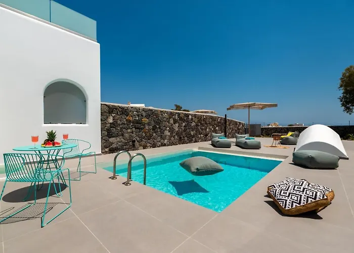 Villa Modern Dome Homes Of Santorini *