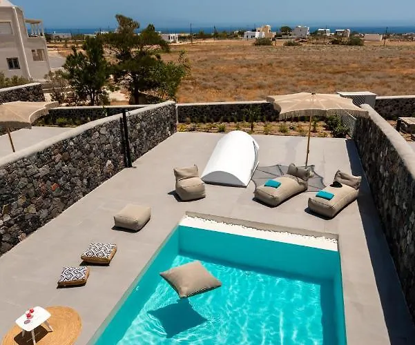 Villa Modern Dome Homes Of Santorini Perissa (Santorini)