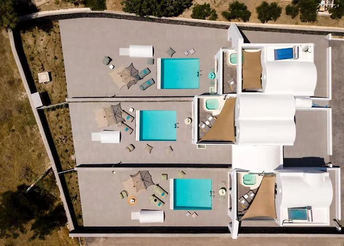 Modern Dome Homes Of Santorini Villa *